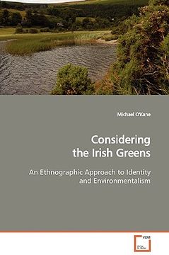 portada considering the irish greens (in English)