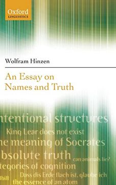portada An Essay on Names and Truth (Oxford Linguistics) (en Inglés)