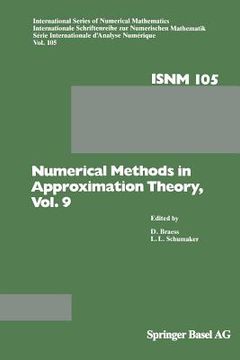 portada Numerical Methods in Approximation Theory, Vol. 9 (en Inglés)