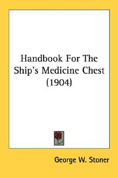 portada handbook for the ship's medicine chest (1904) (en Inglés)