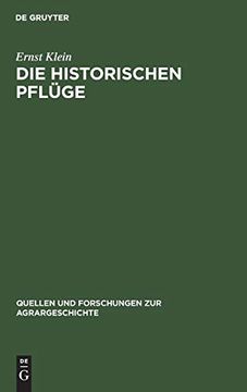 portada Die Historischen Pflüge (en Alemán)