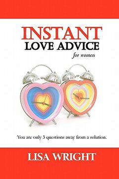 portada instant love advice (in English)