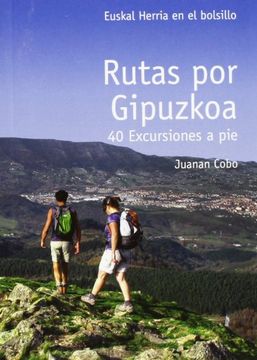 portada Rutas por Gipuzkoa - 40 Excursiones a pie (E. H. En el Bolsillo) (in Spanish)