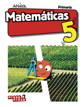 portada Matemáticas 5. (in Spanish)