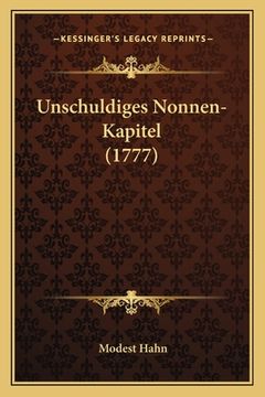 portada Unschuldiges Nonnen-Kapitel (1777) (en Alemán)