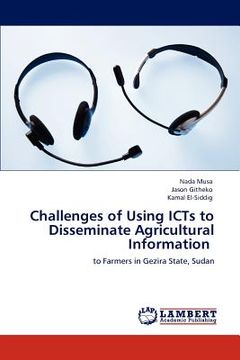 portada challenges of using icts to disseminate agricultural information (en Inglés)