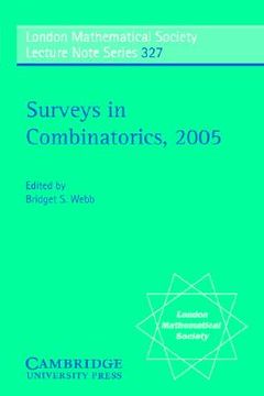 portada surveys in combinatorics (en Inglés)