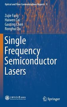 portada Single Frequency Semiconductor Lasers (en Inglés)