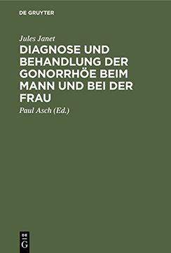 portada Diagnose und Behandlung der Gonorrhöe Beim Mann und bei der Frau (en Alemán)