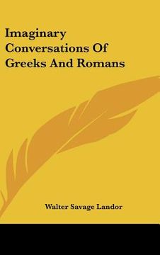 portada imaginary conversations of greeks and romans (in English)