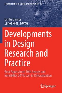 portada Developments in Design Research and Practice: Best Papers from 10th Senses and Sensibility 2019: Lost in (G)Localization (in English)