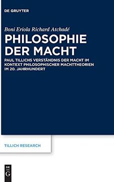 portada Philosophie der Macht: Paul Tillichs Verständnis der Macht im Kontext Philosophischer Machttheorien im 20. Jahrhundert (Issn) (en Alemán)