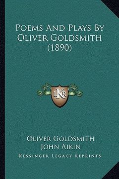 portada poems and plays by oliver goldsmith (1890)