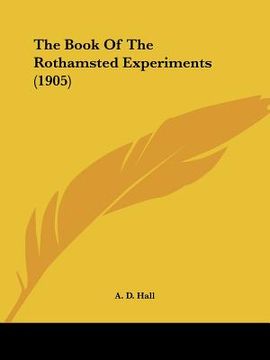 portada the book of the rothamsted experiments (1905)