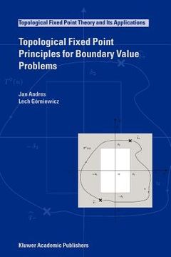 portada topological fixed point principles for boundary value problems (en Inglés)