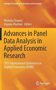 portada Advances in Panel Data Analysis in Applied Economic Research: 2017 International Conference on Applied Economics (Icoae) (en Inglés)