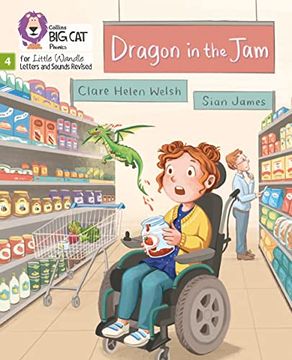 portada Big cat Phonics for Little Wandle Letters and Sounds Revised – Dragon in the Jam: Phase 4 (en Inglés)