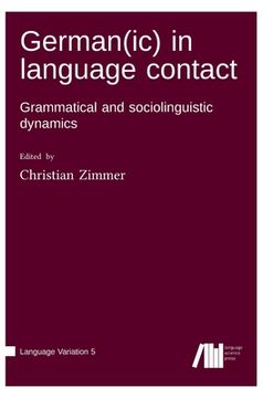 portada German(ic) in language contact (in English)
