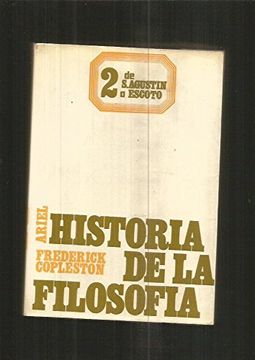 portada Historia de la filosofía 2 de san Agustín a Escoto