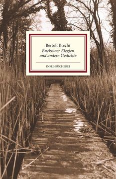 portada Gedichte im Exil; Buckower Elegien; Bertolt Brecht. Insel-Bücherei; Nr. 810 (en Alemán)