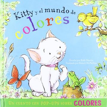 portada Kitty y el Mundo de Colores: Un Cuento con Pop-Ups Sobre Colores (Cuentos con Pop-Ups)