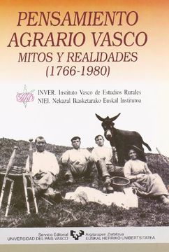 portada Pensamiento agrario Vasco : mitos y realidades (1766-1980)