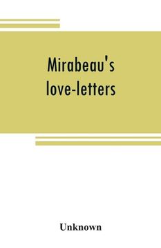 portada Mirabeau's love-letters