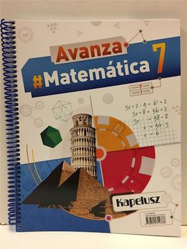 portada Matematica 7- Avanza