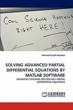 portada solving advanced partial differential equations by matlab software (en Inglés)