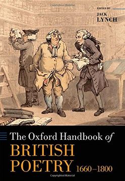 portada The Oxford Handbook of British Poetry, 1660-1800 (Oxford Handbooks)