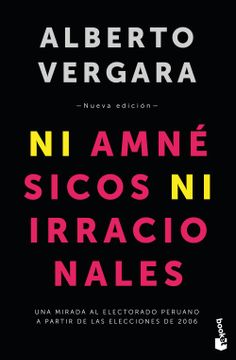 portada Ni Amnésicos ni Irracionales (in Spanish)
