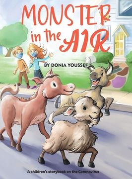 portada Monster in the Air: A children's storybook on the Coronavirus