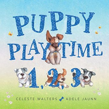 portada Puppy Playtime 1, 2, 3 (en Inglés)