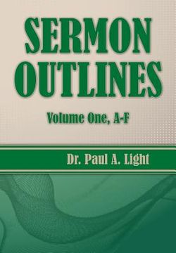 portada Sermon Outlines, Volume One A-F (en Inglés)