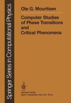 portada computer studies of phase transitions and critical phenomena (en Inglés)