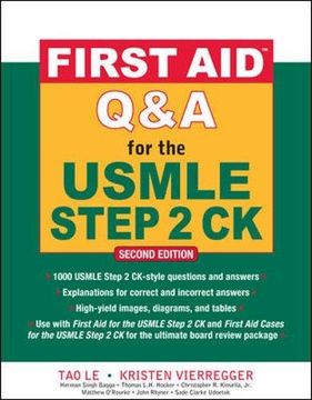 portada First aid q&a for the Usmle Step 2 ck (Medicina) (en Inglés)