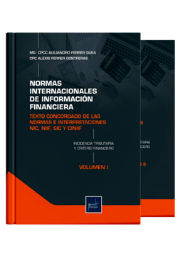 portada NORMAS INTERNACIONALES DE INFORMACIÓN FINANCIERA TOMO I