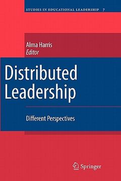 portada distributed leadership: different perspectives (en Inglés)