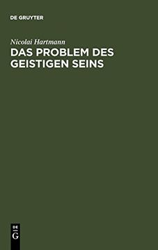 portada Das Problem des Geistigen Seins (en Alemán)