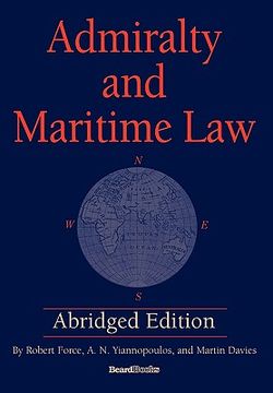 portada admiralty and maritime law (en Inglés)