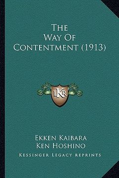 portada the way of contentment (1913) (en Inglés)