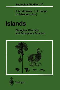 portada islands: biological diversity and ecosystem function (en Inglés)
