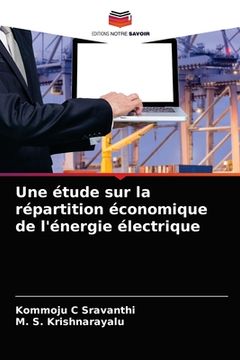 portada Une étude sur la répartition économique de l'énergie électrique (en Francés)