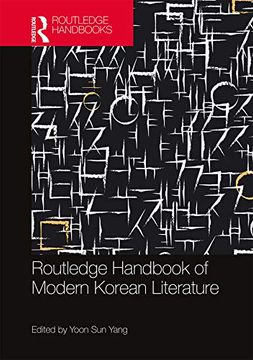 portada Routledge Handbook of Modern Korean Literature (Routledge Handbooks) (in English)