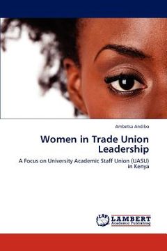 portada women in trade union leadership (en Inglés)
