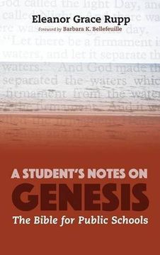 portada A Student's Notes on Genesis (en Inglés)