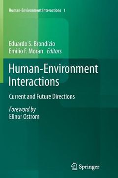 portada Human-Environment Interactions: Current and Future Directions (en Inglés)