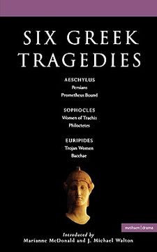 portada six greek tragedies (en Inglés)
