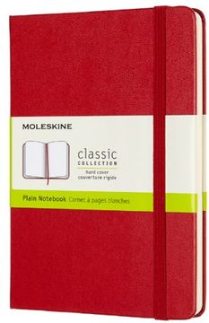 portada Cuaderno Clásico / Mediano / Rojo escarlata / Lisa - Moleskine
