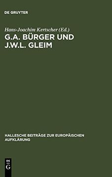 portada G. A. Burger und J. W. L. Gleim (en Alemán)